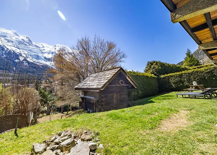 Spacieux 6pax 3ch Vue Mtblanc Parking Апартаменти Шамоні