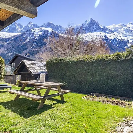 Spacieux 6pax 3ch Vue Mtblanc Parking شقة